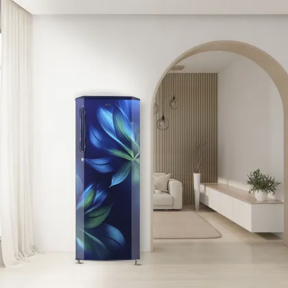 LG REFRIGERATOR 3 STAR GL-B281BBAX/2025 — BLUE AURORA