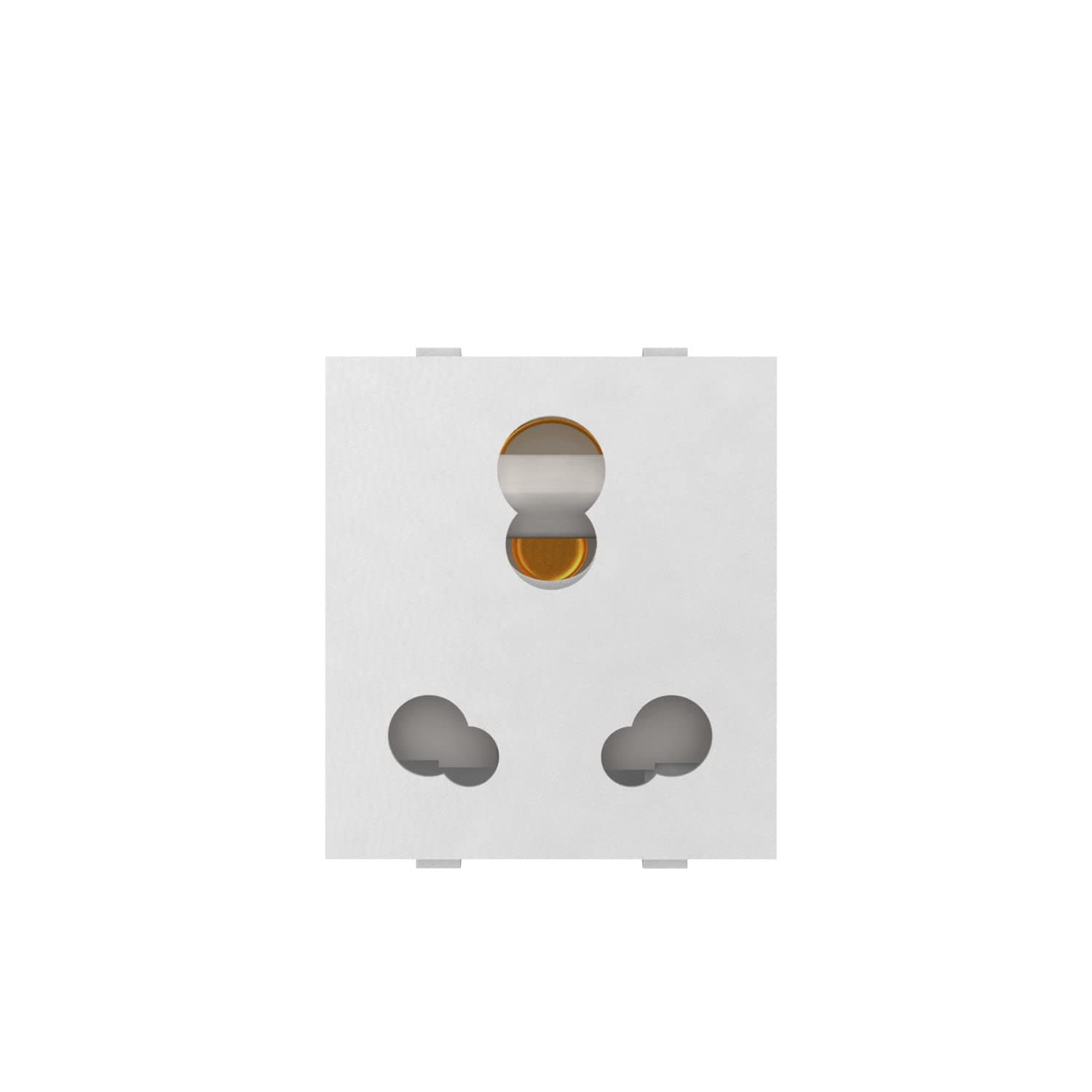 6/16A MULTI SOCKET — WHITE