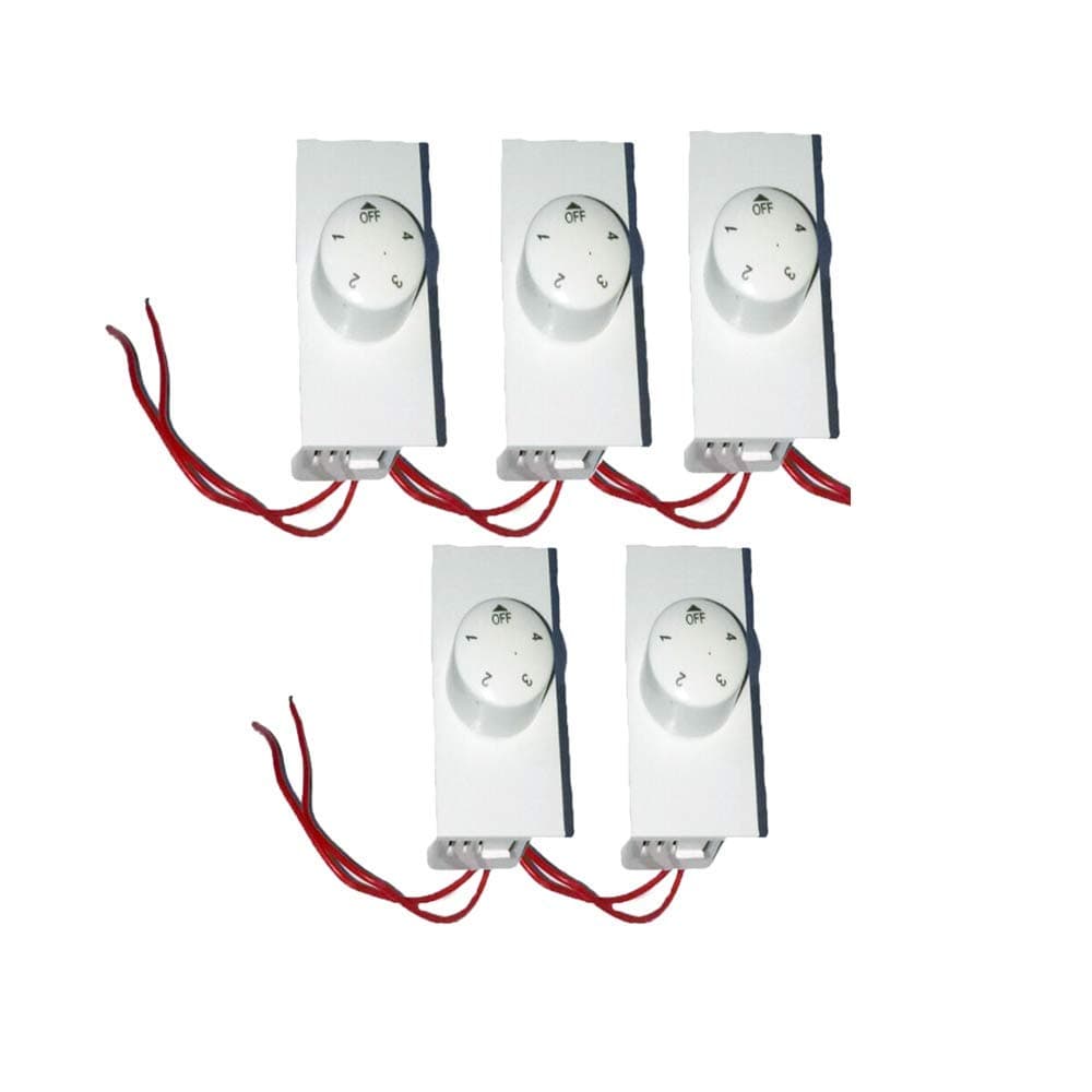 4 STEP REGULATOR EME 1M FULL ROTARY — WHITE