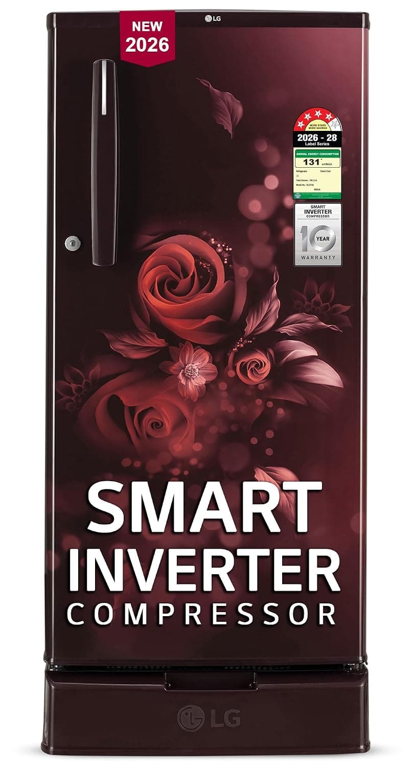 LG REFRIGERATOR 4 STAR 185L GLD1945ZOSE/2026 — SCARLET EUPHORIA