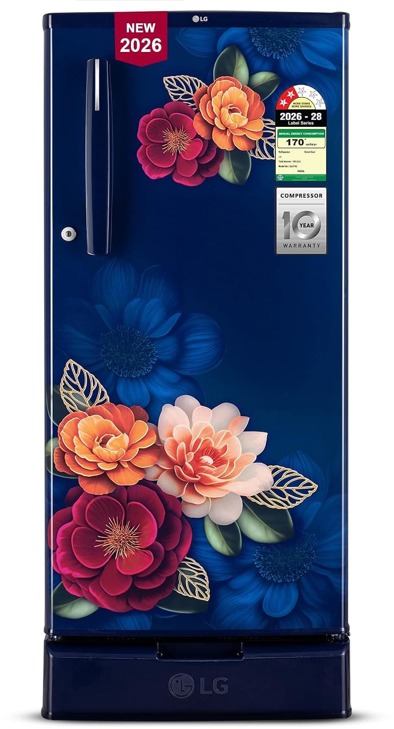 LG REFRIGERATOR 2 STAR 185L GLD1925XOBK/2026 — BLUE KLASE